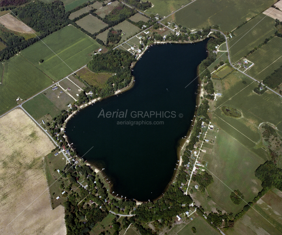 Cowden Lake in Montcalm County, Michigan